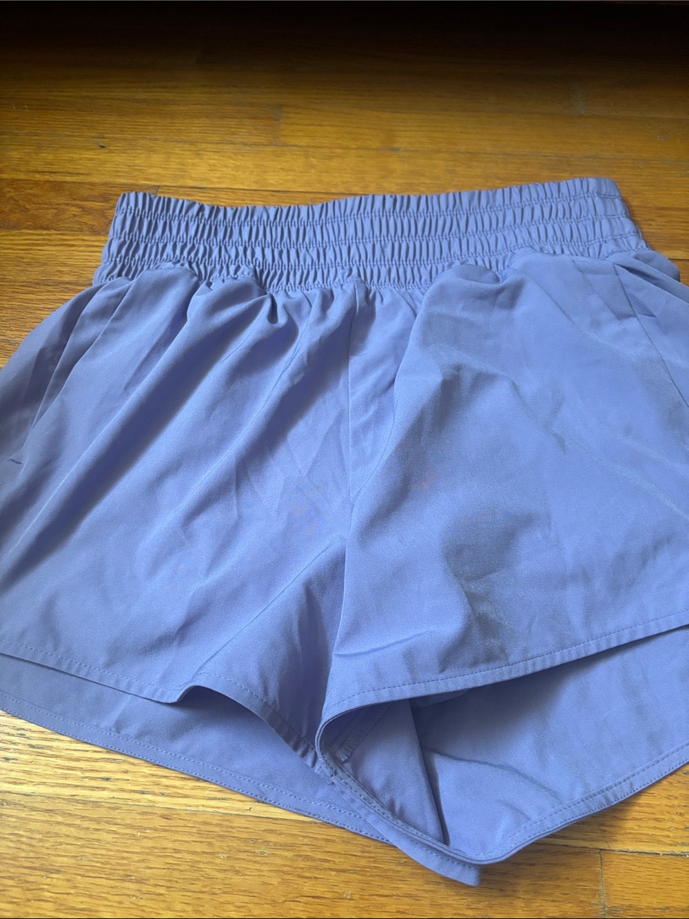 Old Navy Lavender Athletic Shorts with Smocked Waist